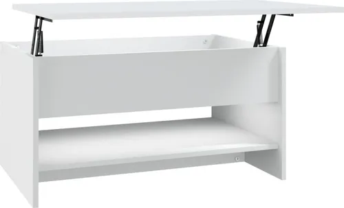 vidaXL Couchtisch Weiß 80x50 cm von vidaXL