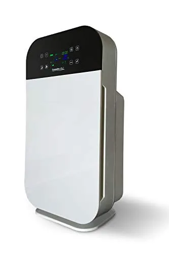 Comedes Luftreiniger Lavaero 280 mit Raucherfilter - Luftreiniger für Räume bis 55 m², ausgestattet mit einem speziellen 6in1 Kombifilter zur effektiven Entfernung von Zigarettenrauch und Gerüchen.