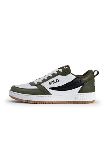 FILA Herren REGA NF Sneaker, White-Olive Night, 44 EU in weiß von FILA