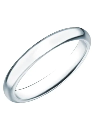 Rafaela Donata Damen Ring aus 925/- Sterling Silber - Eleganter Silberring aus rhodiniertem Sterlingsilber, ideal als Basic-Schmuckstück für jeden Anlass und perfekt zum Kombinieren mit anderen Ringen.