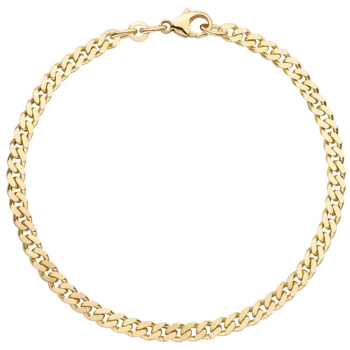 Produktbild 333 Gold Gelbgold Panzerkette Armband 21cm