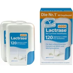 Lactrase 6000 FCC Tabl. Doppelpack 240 ST von Pro Natura