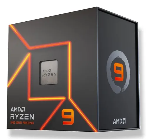 AMD Ryzen 9 7900 - Leistungsstarker 12-Kern Prozessor - Prozessoren mit 3.7 GHz Taktfrequenz, 12 Kernen und 24 Threads für ultimative Multitasking-Leistung und Gaming-Performance.