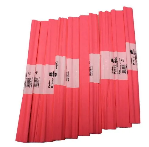 Staufen 617141 - Krepppapier 10 Rollen 50 x 250 cm, rose