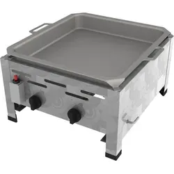 ChattenGlut Gastrobräter 7,3kW – Profi Gasgrill mit Pfanne - Grills - Der vielseitige Gastrobräter von ChattenGlut überzeugt mit 20% geringerem Gasverbrauch, robuster Edelstahl-Ausführung und schneller Ersatzteilversorgung für jahrelangen Einsatz.