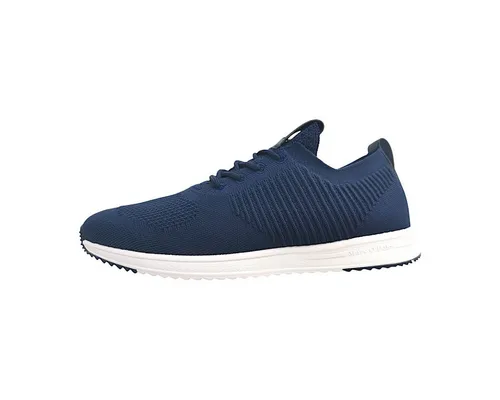 Marc O'Polo Herren Sneaker 44EU - Sneakers aus nachhaltigen Materialien mit flexibler Strickstruktur und leichter Sohle für optimalen Tragekomfort.
