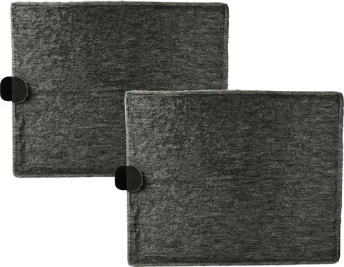 vhbw Aktivkohlefilter 2er Set für Miele DKF11-1, DKF11-P, 7353170