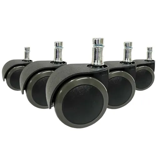 Ersatzrollen ROLO EASY 10 mm Ø 50 mm für Drehstuhl - Drehstühle & -sessel, langlebige und moderne Stuhlrollen für leises Gleiten und optimalen Komfort im Büro oder Home Office.