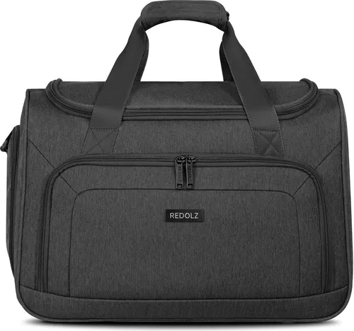 Redolz Essentials 12 Weekender Reisetasche 45 cm - Reisetasche für stilvolles Reisen, mit Schuhfach und Trolley-Halterung. Robustes Polyester-Material sorgt für Langlebigkeit und frischen Look.