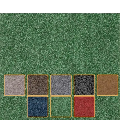 ANRO Fußmatte Schmutzfangmatte Türmatte rutschfest Fußabstreifer abwaschbar robust für Eingang, Haustür, Flur innen & außen Poet Küche, 150 x 90 cm (Rechteckig)