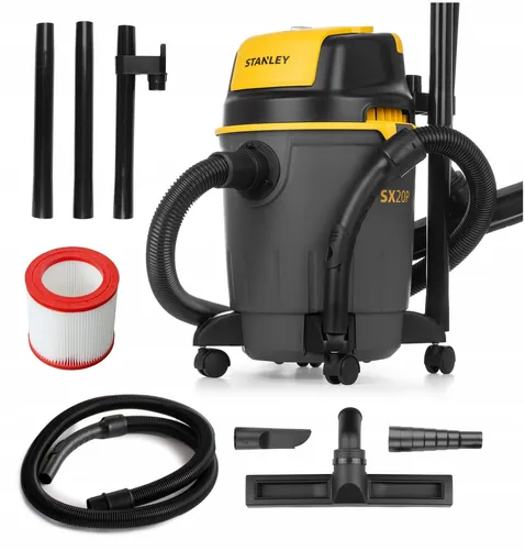 SXVC20PE Nass-/Trockensauger, 20 Liter, 1.200 Watt - Universeller Nass- und Trockensauger mit 20 Litern Volumen, leistungsstark mit 1.200 Watt, ideal für vielseitige Reinigungsaufgaben.