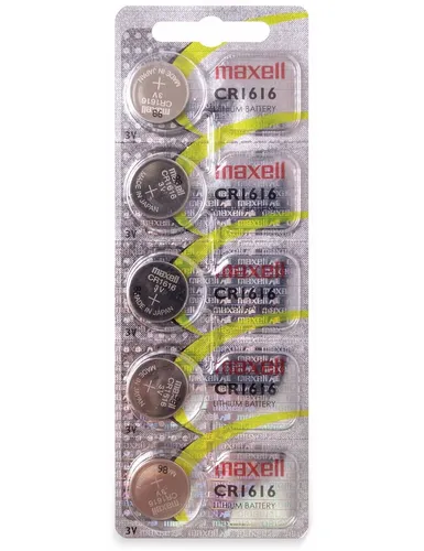 Maxell Cr1616 Lithium-Batterien 3V Knopfzelle Ecr1616 Hologramm Exp 2029 NEU 5