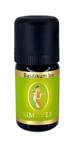 Primavera Basilikum bio; 100% äth. Öl 5ml