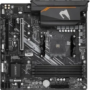 Aorus Ultra Durable B550M AORUS ELITE Desktop-Mainboard - AMD B550 Chipsatz - Sockel AM4 - Micro ATX - Ryzen 3, Ryzen 5, Ryzen 7, Ryzen 9, Ryzen 3 PRO, Ryzen 5 Pro, Ryzen 7 PRO, Ryzen 9 PRO Processor Supported - 128 GB DDR4 SDRAM Maximaler Arbeitsspeicher (RAM) - DIMM, UDIMM - 4 x Speichersteckplätze - Gigabit-Ethernet - HDMI - 4 x SATA-Schnittstellen