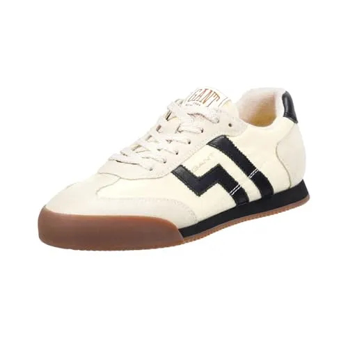 GANT Sneaker Damen Beylana aus Lederimitat/Textil, Gr. 40, beige - Bequeme und vielseitige Sneaker von GANT, ideal für jeden Anlass. Das hochwertige Obermaterial und das Wechselfußbett sorgen für optimalen Komfort und individuellen Halt.