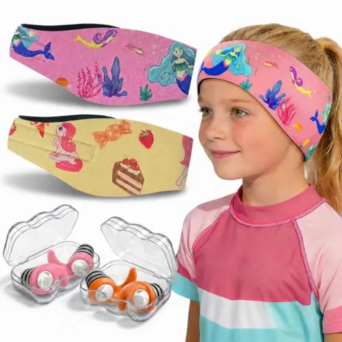 YUHENGLE Schwimmen Stirnband für Kinder von YUHENGLE