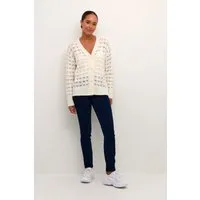 Strickjacke Regular fit white von Kaffe