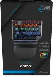 MediaRange Gaming-Keypad 27-Tasten 8 Farbmodi