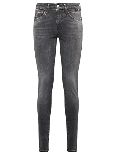 Mavi 7/8-Jeans Adriana - Graue Jeans für stilvolle Looks - Jeans in Mid Waist mit 98% Baumwolle und 2% Elasthan für perfekten Tragekomfort. Ideal für lässige Outfits und vielseitig kombinierbar.