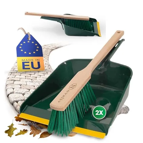 Novaliv 2X Kehrgarnitur Langstiel Outdoor Set von Novaliv