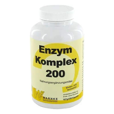 Warnke Vitalstoffe GmbH ENZYM KOMPLEX 200 Kapseln 167 g 02480501