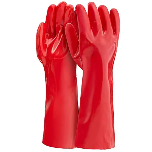 stronghand Dicke Gummihandschuhe aus PVC - 40 cm lang