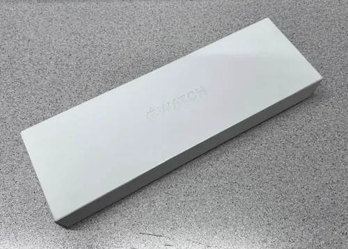 Apple Watch Series 10 (GPS + Cellular 46 mm) - Silbernes Aluminiumgehäuse, Sportarmband in Denim, fortschrittliche Gesundheits- und Fitnessfunktionen, EKG App und 50 m Wasserschutz