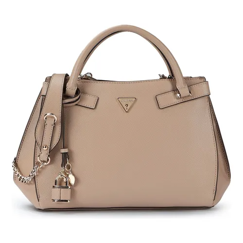 Guess Serenova Handtasche 32 cm grau TAS053999 - Elegante Damenhandtasche mit praktischen Reißverschlusstaschen, aus strapazierfähigem Polyurethan. Ideal für den Alltag, bequem tragbar mit verstellbarem Umhängeriemen.