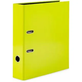 HERMA Ordner A4 Karton Neon Gelb