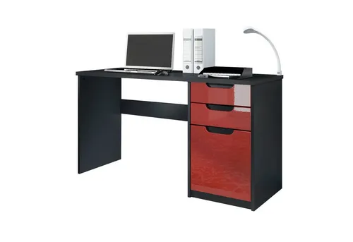 Vladon Schreibtisch Logan in rot von Vladon