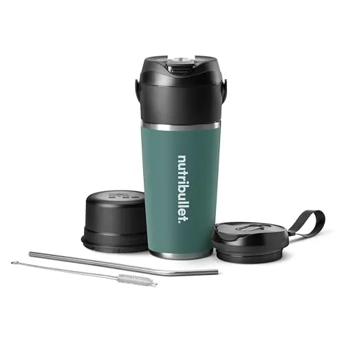 nutribullet Flip NBP016EUC, tragbarer Mixer mit Thermobecher