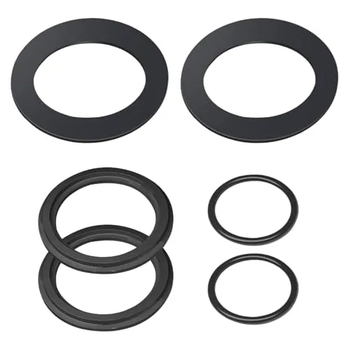 Pool O-Ringe Ersatzteil für Intex,6 Pool Gummi Dichtringe Unterlegscheiben | Poolpumpe Dichtungsring,Pool O-Ring Dichtungsringe,Pool Zubehör für Intex,für 10745,10747,25006,25010,28633,28635 28621