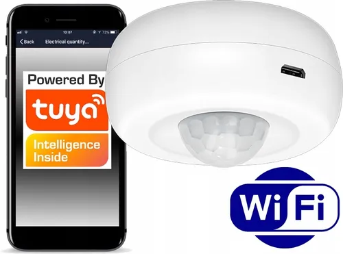 PIR LUX WiFi Bewegungs- und Lichtmelder Tuya – Smart Home Sensor