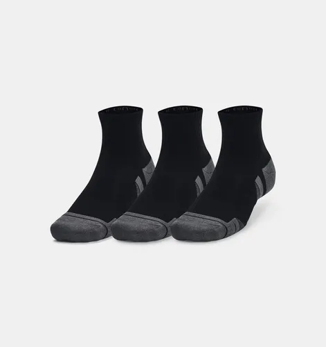 Under Armour Unisex UA Performance Cotton 3p Qtr Socks