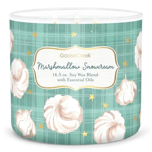Goose Creek Candle Marshmallow Snow Cream 411g (3-Docht)