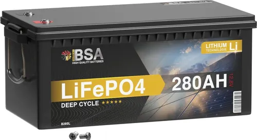 LiFePO4 280Ah 12V BSA Lithium Batterie