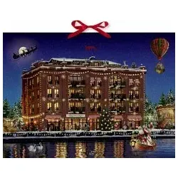 Wand-Adventskalender - Willkommen im Weihnachtshaus