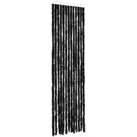 vidaXL Insektenschutz Vorhang 56x185 cm - Fliegengitter aus weicher Chenille, ideal für Wohnwagen und Türen, schützt vor Insekten und sorgt für Privatsphäre.