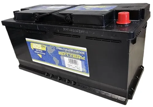 BOS24® BOS_D240 Starterbatterie 12V 60 AH 540A Optimum Perfomance