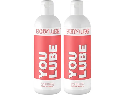 Megasol BODYLUBE® YOU LUBE - Wasserbasiertes Gleitgel 2 x 1000 ml - Hochwertiges, wasserbasiertes Gleitgel für ein angenehmes Gefühl und optimale Gleitfähigkeit. Ideal für die Körperpflege und den täglichen Einsatz.