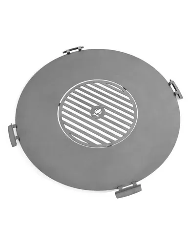 Rostfreie Grillplatte für Feuerschale 102 cm