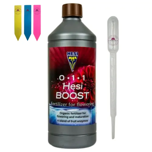 Hesi Boost 1 Liter – Blühpflanzen-Booster - Hesi Boost 1 Liter – ideal für die Endblütephase von Blühpflanzen. Fördert die Zuckereinlagerung und unterstützt die Pflanzenentwicklung. Perfekt für verschiedene Anbausysteme, innen und außen.