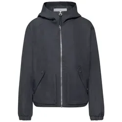 Street One Damen Kurze Jacke mit Kapuze - Lässige Baumwollmix-Jacke mit Reißverschluss, ideal für den Alltag und vielseitige Styles.