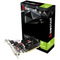 Biostar GeForce 210 Grafikkarte 1GB DDR3 - Grafikkarte mit 1 GB DDR3 Speicher, ideal für Multimedia-Anwendungen, ausgestattet mit DVI, HDMI und VGA Anschlüssen für vielseitige Nutzung.
