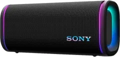 SONY ULT FIELD 5 Bluetooth-Lautsprecher, Schwarz - Badradio mit kraftvollem Klang und 25 Stunden Akkulaufzeit, wasserdicht und perfekt für Outdoor-Events.