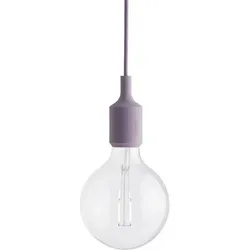 Muuto E27 LED Pendelleuchte, dusty lilac in lila von Muuto