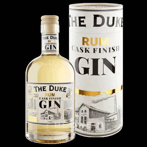 The Duke Rum Cask Finish Gin 0,7 l Holzfassgereifter Gin aus München