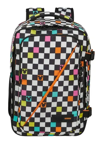 American Tourister Take2Cabin Disney - Kabinentasche für Ryanair - Handgepäck Rucksack S, ideal für 2 Tage Reisen, mit ergonomischen Rucksackgurten und 100% recyceltem Material - perfekt für umweltbewusste Reisende!