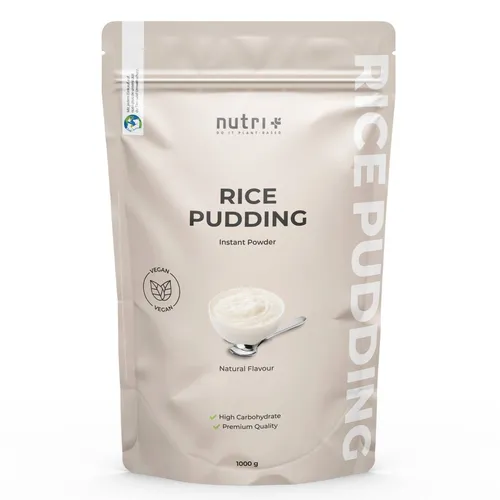 nutri+ Reispudding Proteinpulver Vegan
