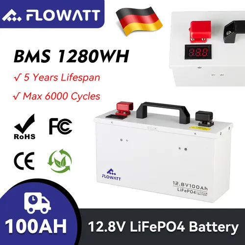 LiFePO4 100Ah 24V Lithium Batterie für Wohnmobile und Boote